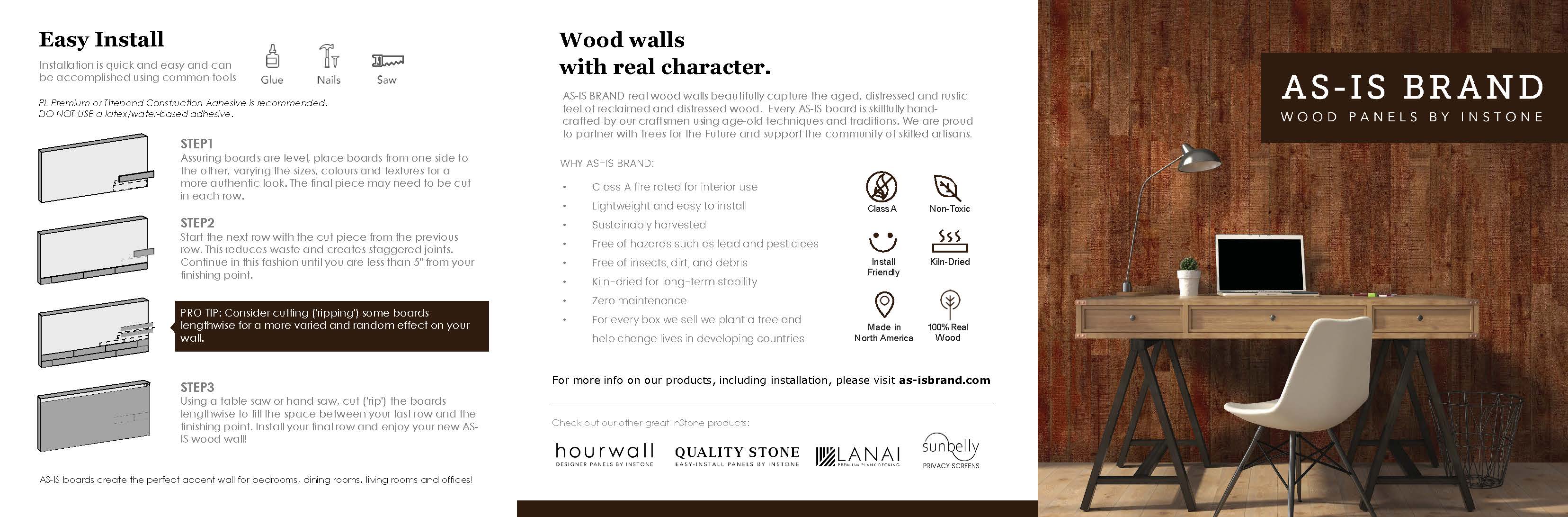 ASIS Brand Wood Panels