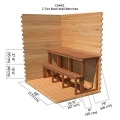 6 x 4 Outdoor Sauna