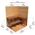6 x 4 Outdoor Sauna