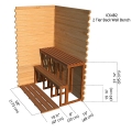 4 x 6 Indoor Sauna